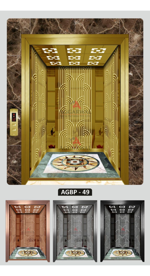 Lift design in modern home