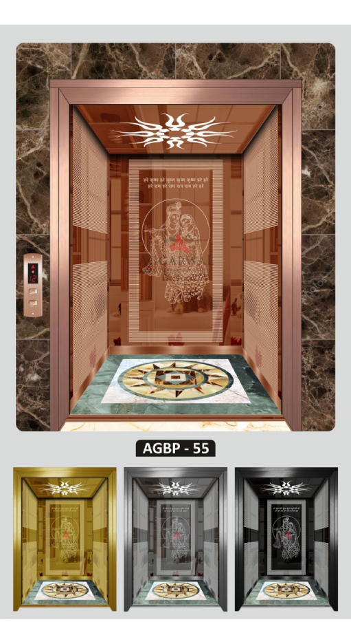 Lift design in modern home