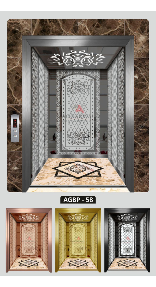 Lift design in modern home