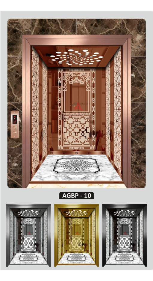 Lift design in modern home